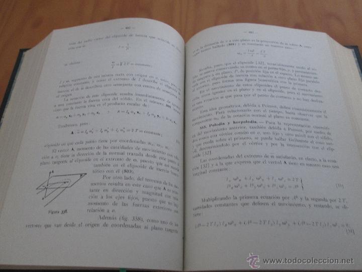 Libros de segunda mano: MECANICA GENERAL Y DESCRIPTIVA. CASARES Y G.ARRIBAS. LIBRO CON DOS TOMOS. - Foto 9