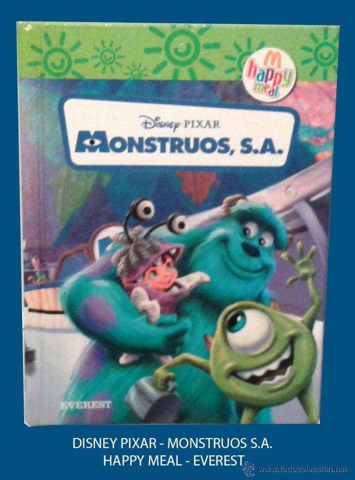 Libros de segunda mano: MONSTRUOS S.A. - DISNEY PIXAR - HAPPY MEAL - Foto 1