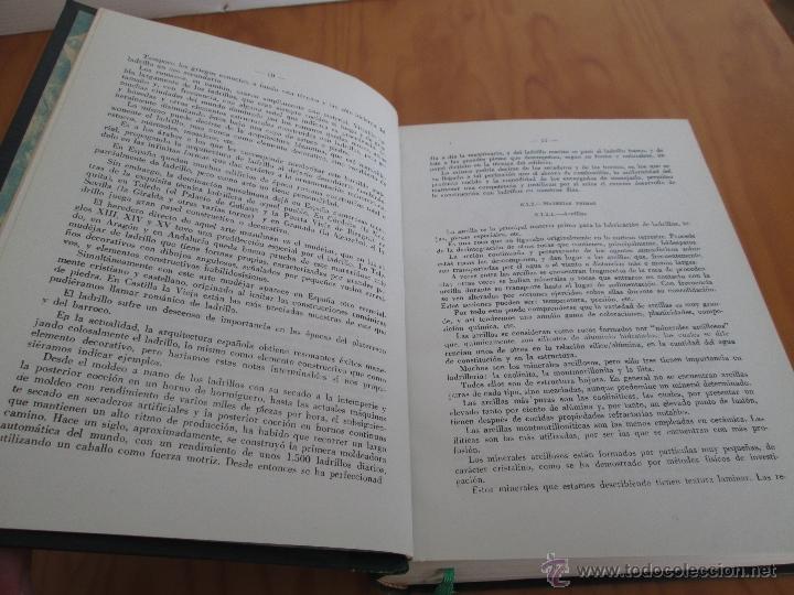 Libros de segunda mano: MATERIALES DE CONSTRUCCION 2. F.ARREDONDO. LIBRO CON 4 TOMOS. - Foto 10