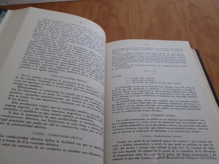 Libros de segunda mano: MATERIALES DE CONSTRUCCION 2. F.ARREDONDO. LIBRO CON 4 TOMOS. - Foto 21