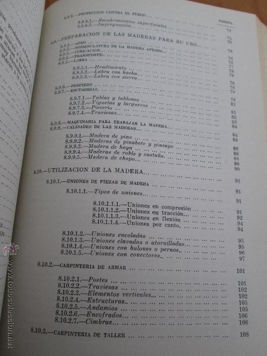 Libros de segunda mano: MATERIALES DE CONSTRUCCION 2. F.ARREDONDO. LIBRO CON 4 TOMOS. - Foto 25