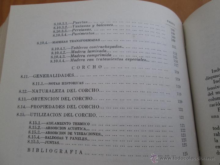 Libros de segunda mano: MATERIALES DE CONSTRUCCION 2. F.ARREDONDO. LIBRO CON 4 TOMOS. - Foto 26