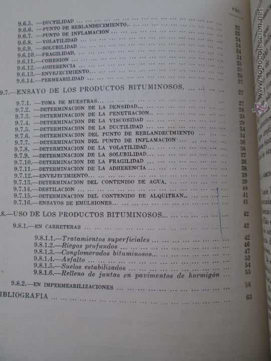 Libros de segunda mano: MATERIALES DE CONSTRUCCION 2. F.ARREDONDO. LIBRO CON 4 TOMOS. - Foto 31