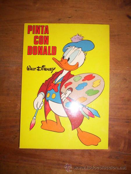 Libros de segunda mano: PINTA con Donald. [COLECCI&Oacute;N DONALD] - Foto 1