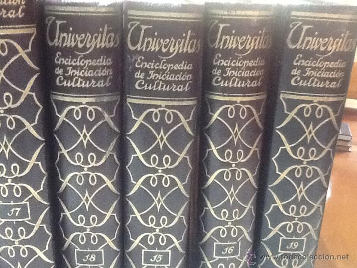 Libros de segunda mano: Universitas enciclopedia de iniciaci&oacute;n cultural, 1 edici&oacute;n, 19 tomos
