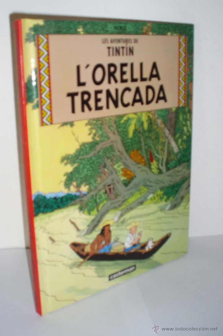 Libros de segunda mano: Les aventures de TinT&iacute;n-L&acute;orella Trencada - Foto 1