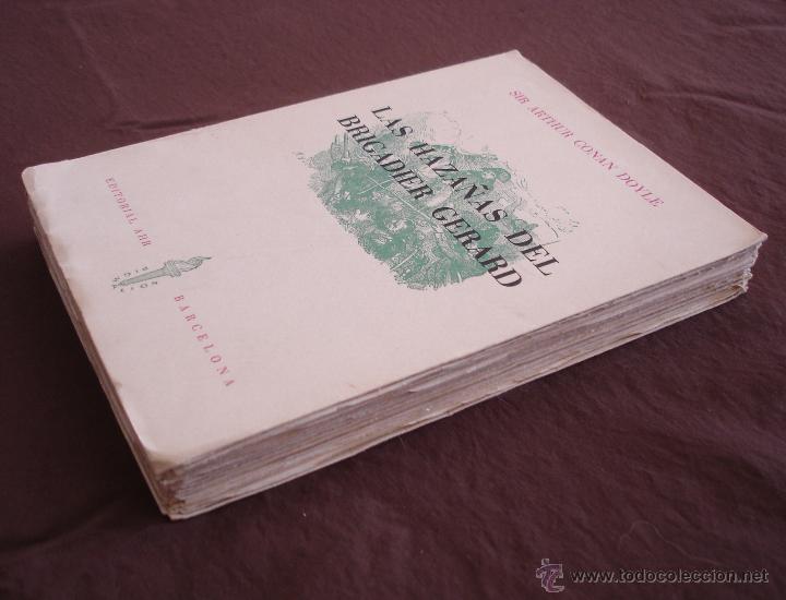 Libros de segunda mano: LAS HAZA&Ntilde;AS DEL BRIGADIER GERAD - SIR ARTHUR CONAN DOYLE. - Foto 3