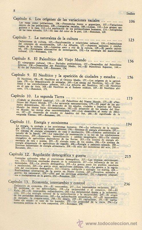 Libros de segunda mano: INTRODUCCI&Oacute;N A LA ANTROPOLOG&Iacute;A GENERAL - MARVIN HARRIS. ALIANZA UNIVERSAL TEXTOS, 1982 - Foto 3