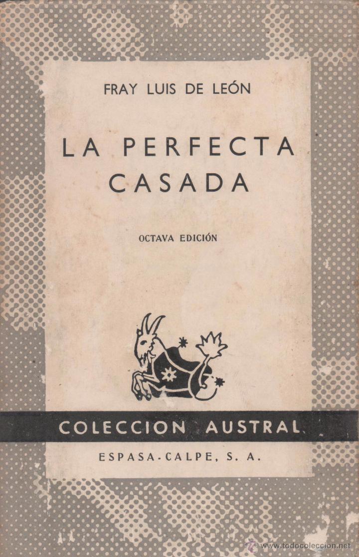 Libros de segunda mano: La perfecta casada. Fray Luis de Le&oacute;n. - Foto 1