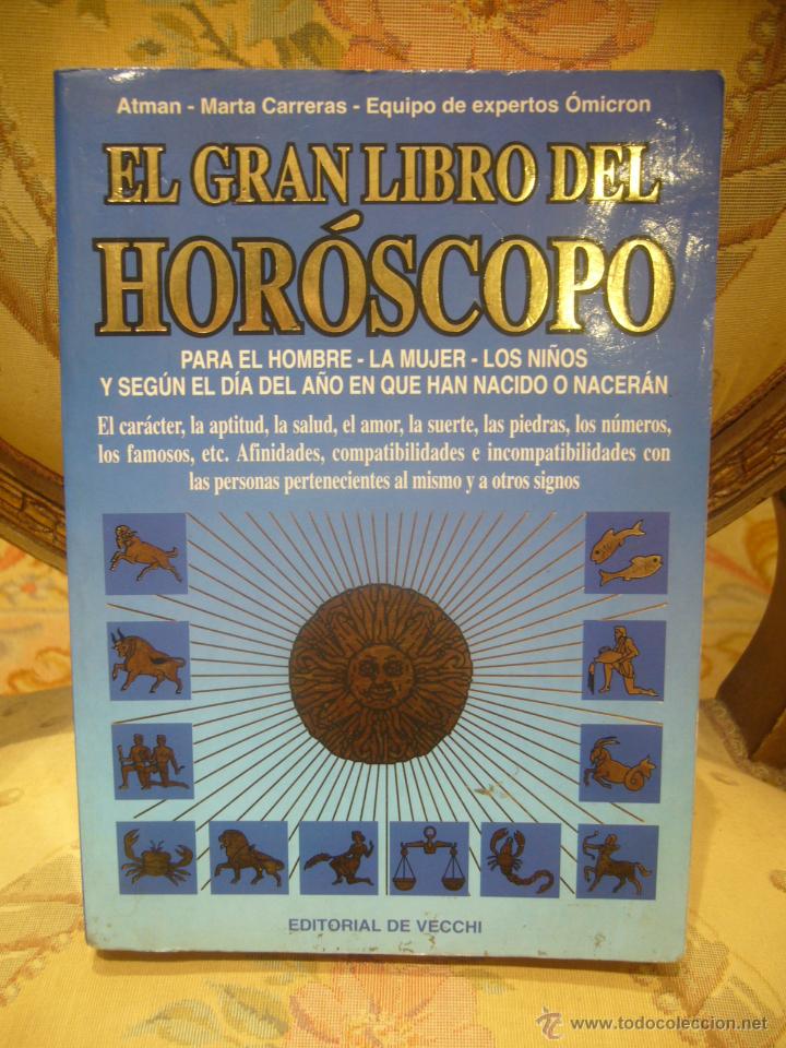 Libros de segunda mano: EL GRAN LIBRO DEL HOROSCOPO, DE ATMAN Y MARTA CONTRERAS. - Foto 1