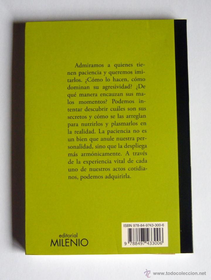 Libros de segunda mano: LA PACIENCIA - FRANCESC TORRALBA - Foto 2