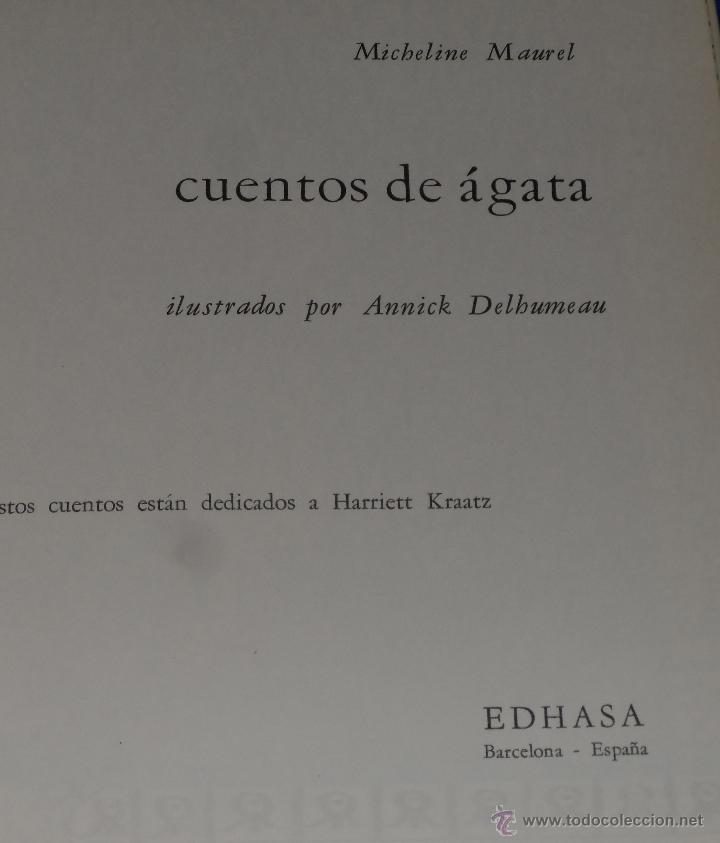 Libros de segunda mano: Cuentos de &aacute;gata - Micheline Maurel - Annick Delhumeao - EDHASA - Foto 2