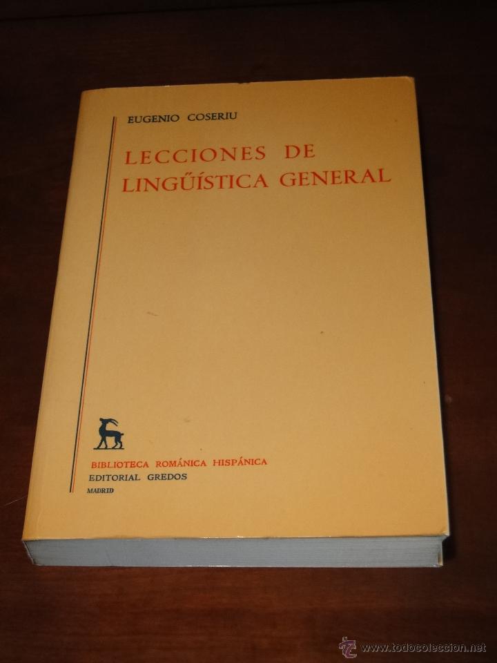 Libros de segunda mano: Lecciones de ling&uuml;&iacute;stica general. - COSERIU, Eugenio - Foto 1