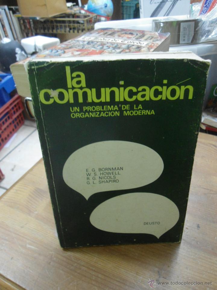 Libros de segunda mano: Libro la comunicaci&oacute;n Ed. deusto L-2604-266 - Foto 1