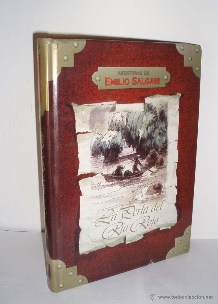 Libros de segunda mano: La Perla del R&iacute;o Rojo de Emilio Salgari - Foto 1