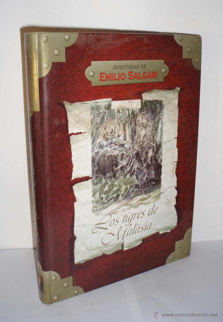 Libros de segunda mano: Los Tigres de Malasia de Emilio Salgari - Foto 1