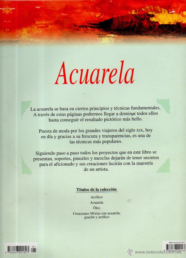 Libros de segunda mano: Acuarela. T&eacute;cnicas creativas.  Editorial Libsa,  2003 - Foto 3