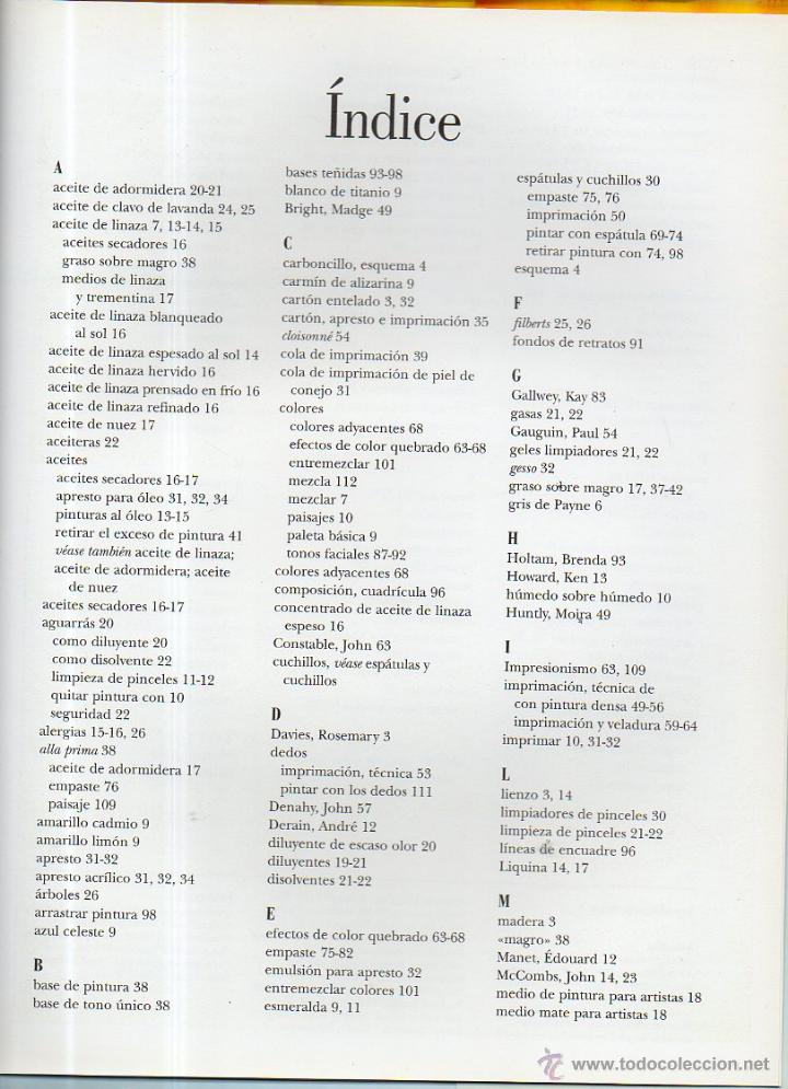 Libros de segunda mano: &Oacute;leo. T&eacute;cnicas creativas. Editorial Libsa, 2002 - Foto 4