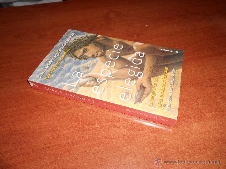 Libros de segunda mano: LA ESPECIE ELEGIDA (JUAN LUIS ARSUAGA E IGNACIO MARTINEZ CODIRECTORES DEL PROYECTO ATAPUERCA) - Foto 2