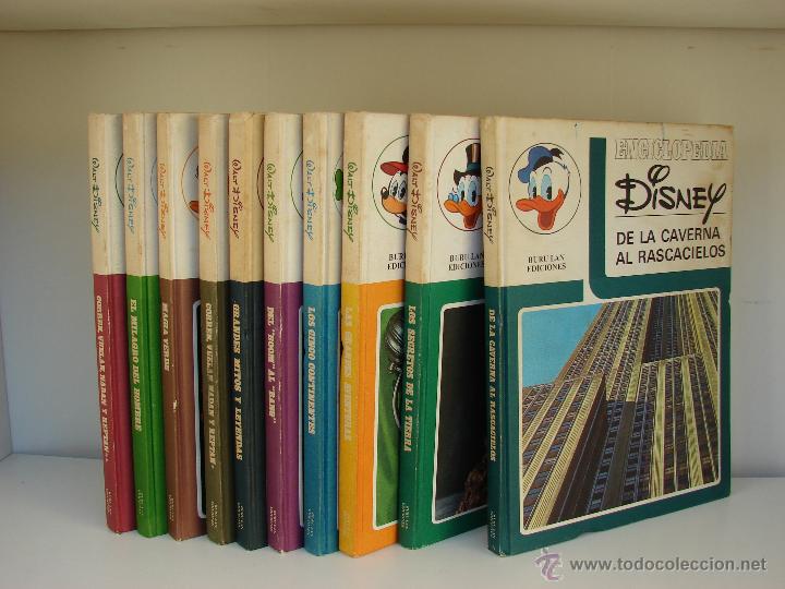 Libros de segunda mano: ENCICLOPEDIA DISNEY. BURU LAN EDICIONES. 10 TOMOS - Foto 2