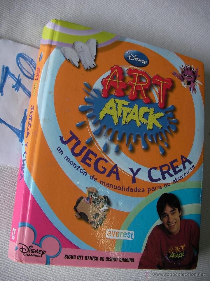 Libros de segunda mano: ART ATTACK - JUEGA Y CREA - EL LIBRO - Foto 1