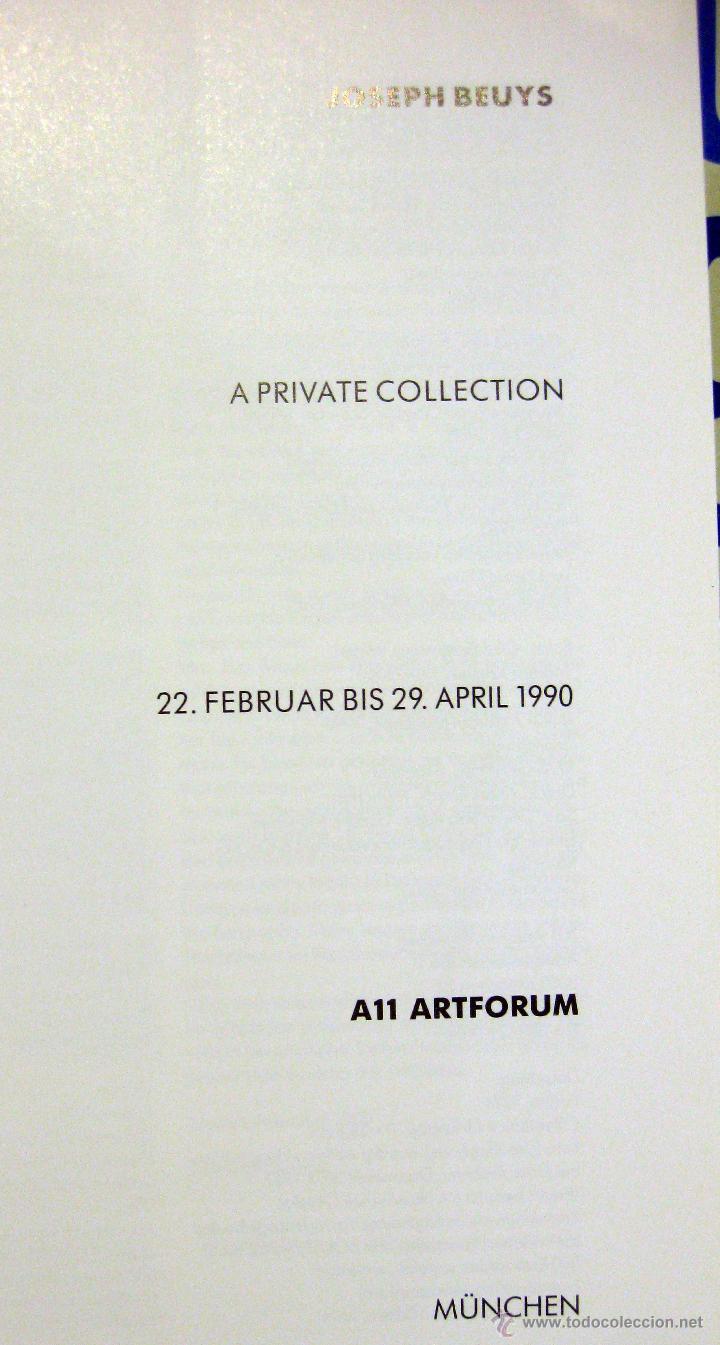 Libros de segunda mano: Joseph Beuys: A Private Collection. 1990 - Foto 2