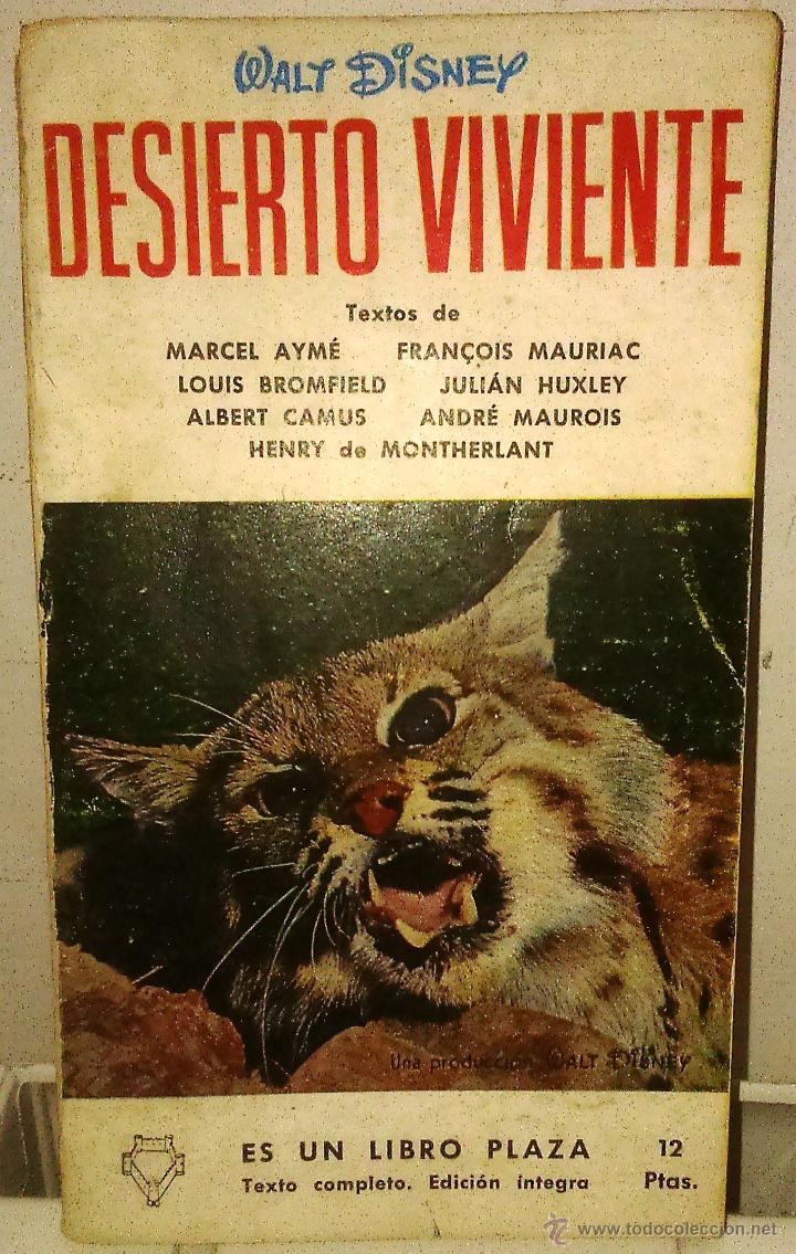 Libros de segunda mano: DESIERTO VIVIENTE (WALT DISNEY) - Foto 1