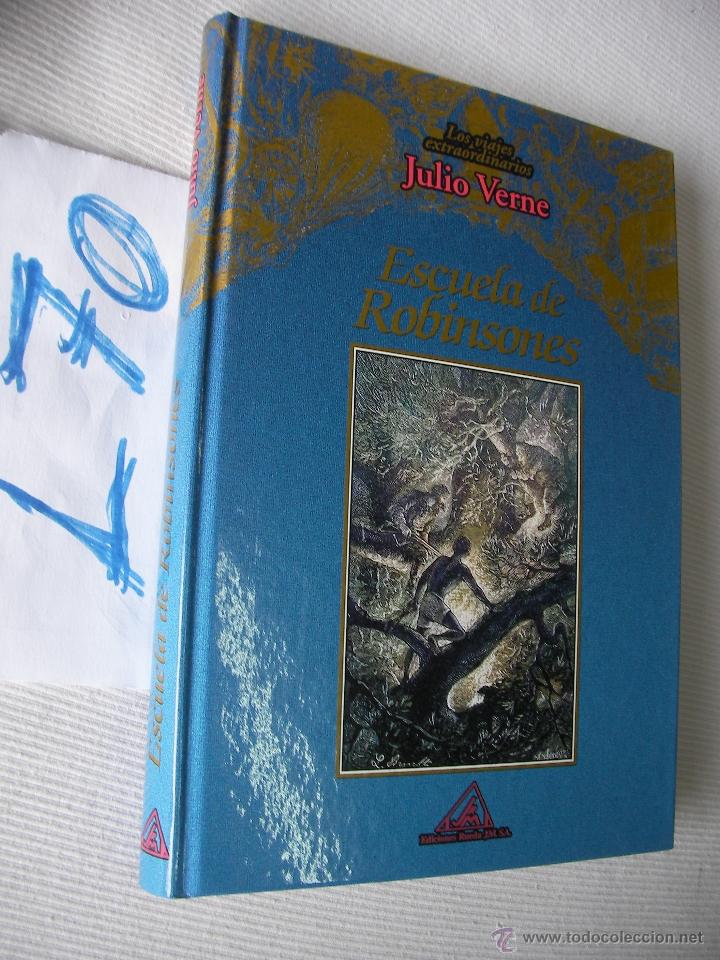 Libros de segunda mano: ESCUELA DE ROBINSONES - JULIO VERNE - ENVIO GRATIS A ESPA&Ntilde;A - Foto 1