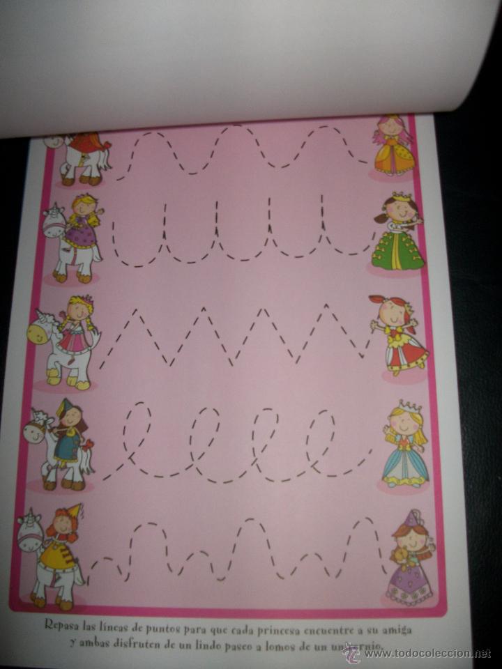 Libros de segunda mano: APRENDE CON LAS PRINCESAS - LIBRO ACTIVIDADES INFANTIL - NUEVO - Foto 2