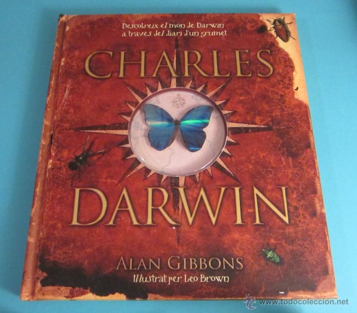Libros de segunda mano: CHARLES DARWIN. ALAN GIBBONS. IL.LUSTRAT PER LEO BROWN - Foto 1