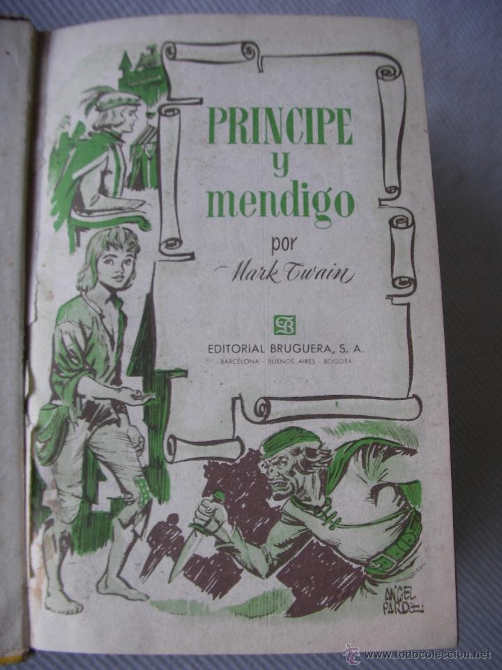 Libros de segunda mano: ANTIGUO LIBRO - PRINCIPE Y MENDIGO - MARK TWAIN - ENVIO GRATIS A ESPA&Ntilde;A - Foto 2