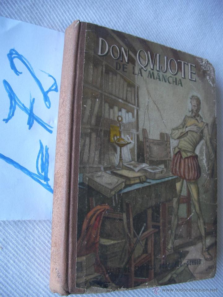 Libros de segunda mano: ANTIGUO LIBRO DON QUIJOTE DE LA MANCHA - EDICION ESCOLAR - Foto 1