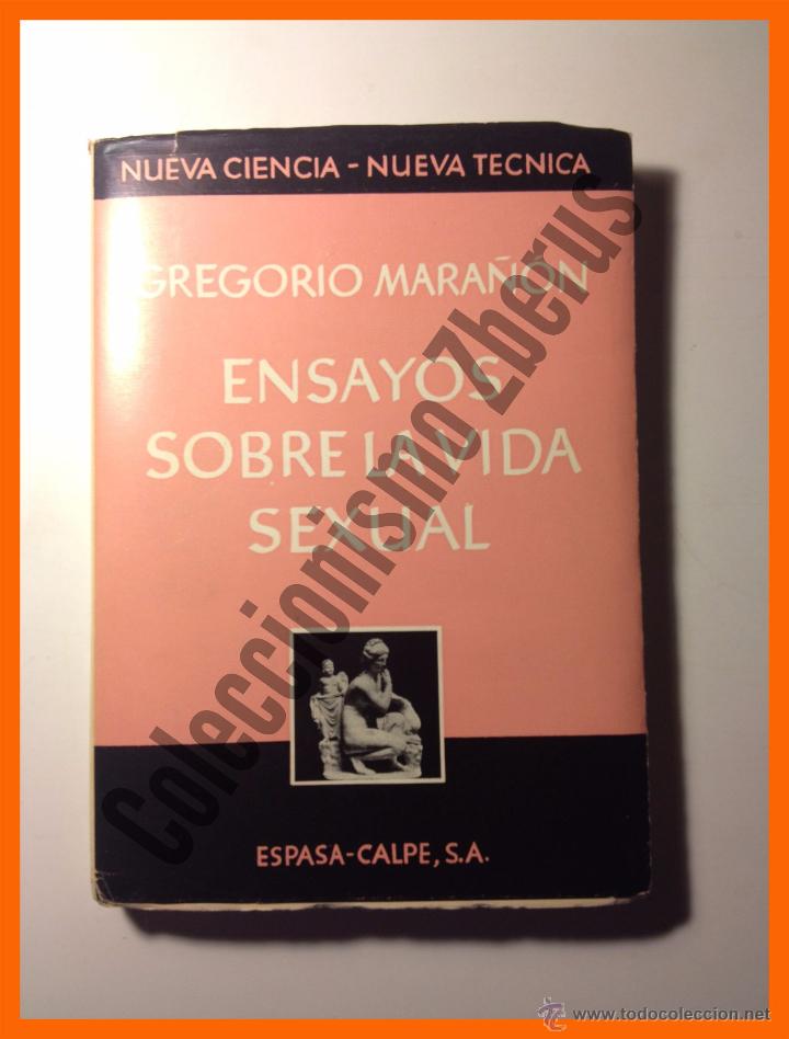 Libros de segunda mano: Ensayos Sobre La Vida Sexual - Gregorio Mara&ntilde;&oacute;n - Foto 1