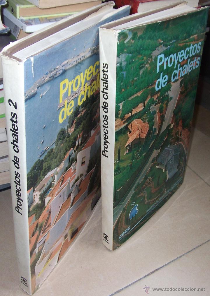 Libros de segunda mano: PROYECTOS DE CHALETS - BIBLIOTECA DE ARQUITECTURA Y CONSTRUCCI&Oacute;N - 1 Y 2 - 2 TOMOS - CEAC - Foto 4