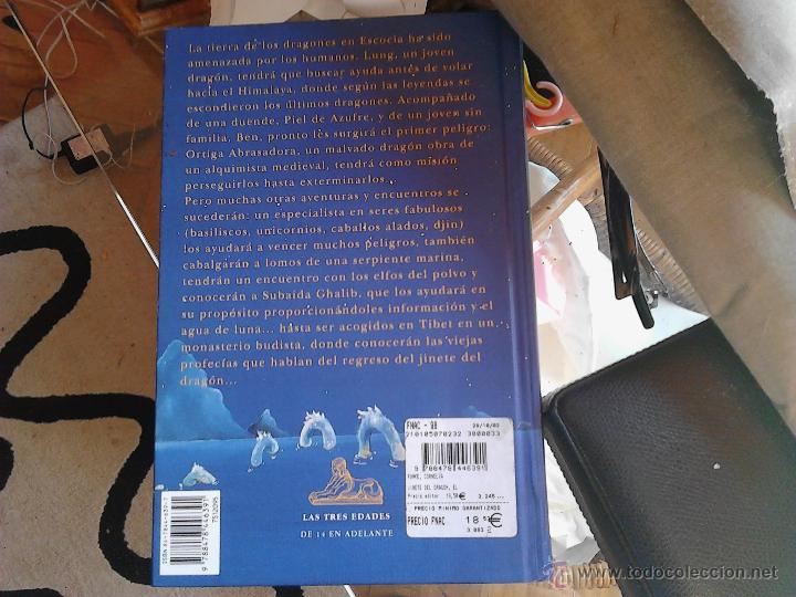 Libros de segunda mano: EL JINETE DEL DRAG&Oacute;N CORNELIA FINKE SIRUELA - Foto 2