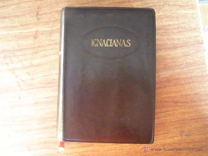 Libri di seconda mano: LIBRO IGNACIANAS 1942 TAPAS DE PIEL P.ANGEL AYALA