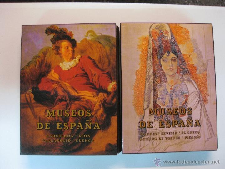 Libros de segunda mano: MUSEOS DE ESPA&Ntilde;A. 2VOLUMENES.EDITORIAL EVERES.1989. - Foto 2