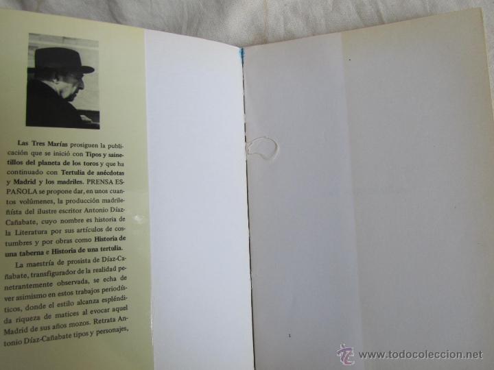 Libros de segunda mano: Las tres mar&iacute;as Antonio D&iacute;az-Carabate - Foto 4