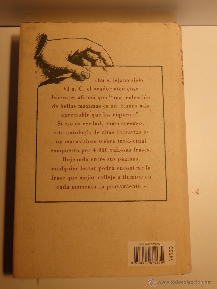 Libros de segunda mano: Diccionario general de citas, Gregorio Doval - Foto 2