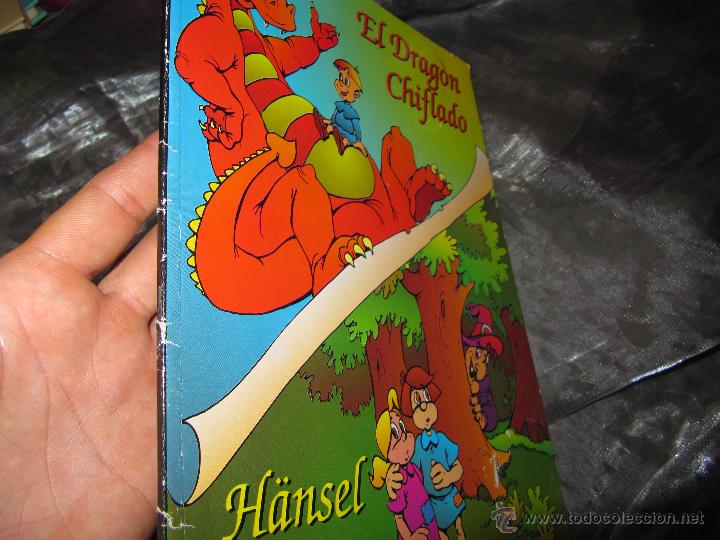 Libros de segunda mano: EL DRAGON CHIFLADO - HANSEL Y GRETEL - Foto 3
