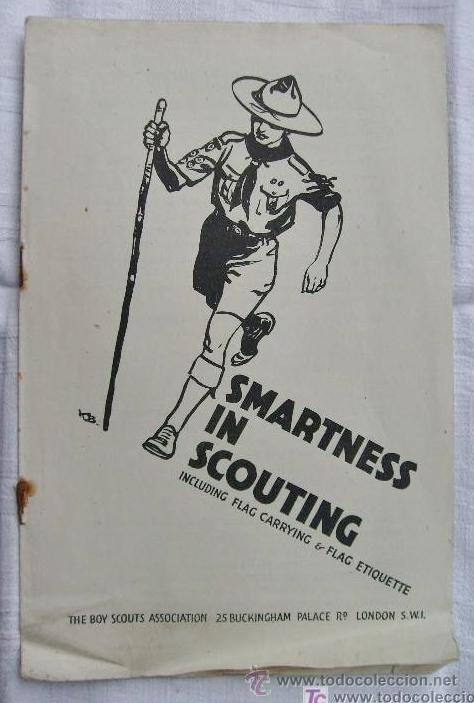 Libros de segunda mano: folleto de los exploradores / scouts (en ingles): smartness in scouting (6 pag) - Foto 1