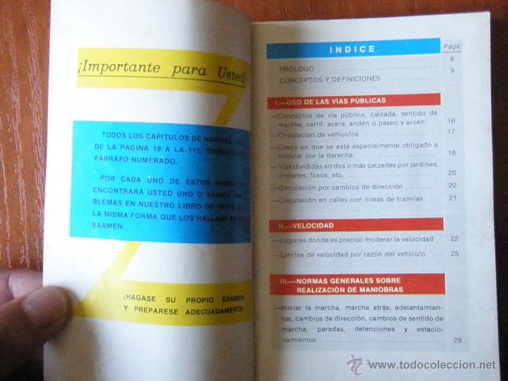 Libros de segunda mano: ANTIGUO MANUAL AUTOESCUELA NARANCO - Foto 3