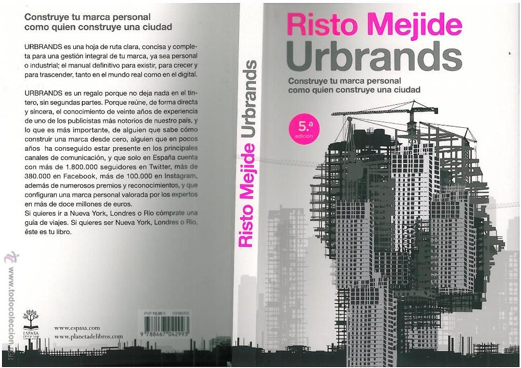 Libros de segunda mano: LIBRO RISTO MEJIDE URBRANDS @ - Foto 1