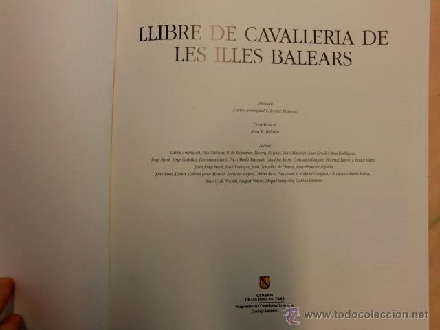 Libros de segunda mano: Llibre de Cavalleria de les Illes Balears - Foto 2