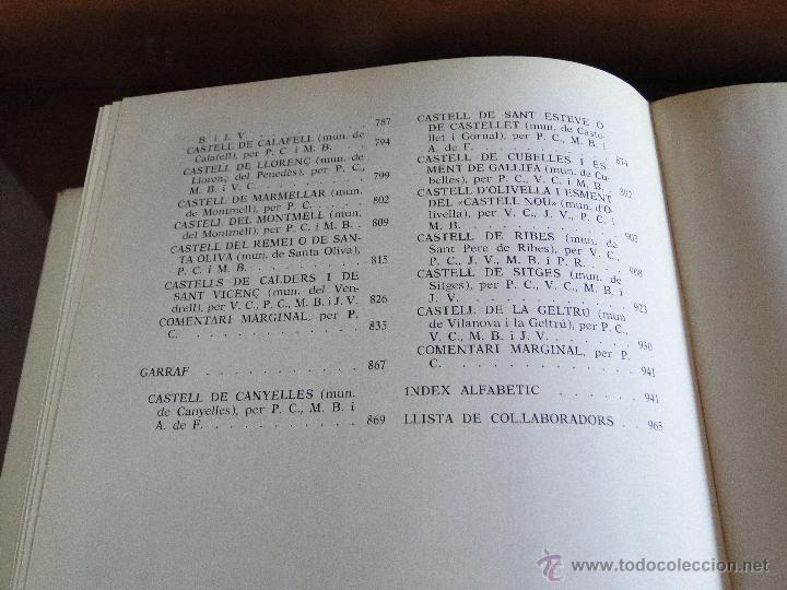Libros de segunda mano: ELS CASTELLS CATALANS. (VOL. III ).-PERE CATAL&Agrave; ROCA (DIRIGIDA) - Foto 10
