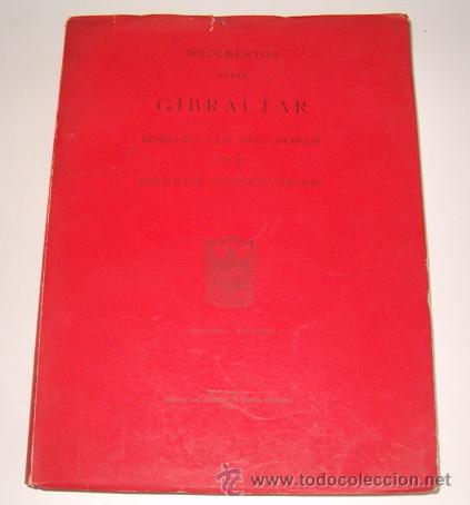 Libros de segunda mano: Documentos sobre Gibraltar.  RM70108. - Foto 1