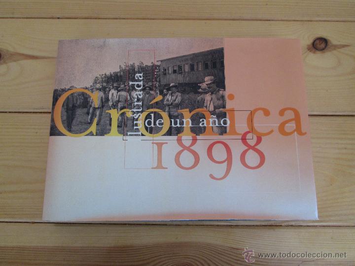 Libros de segunda mano: CRONICA ILUSTRADA DE UN A&Ntilde;O 1898. PROFUSAMENTE ILUSTRADA. - Foto 3