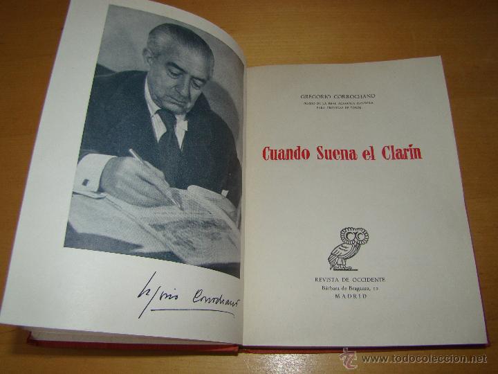 Libros de segunda mano: CUANDO SUENA EL CLARIN - Foto 1