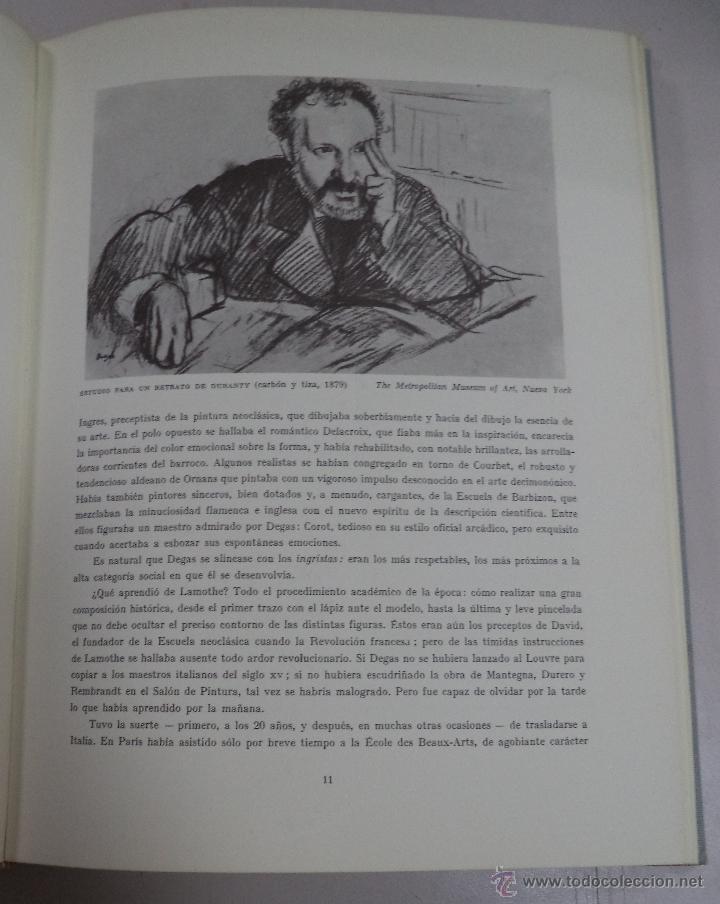Libros de segunda mano: EDGAR - HILAIRE - GERMAIN. DEGAS. TEXTO DANIEL CATTON RICH. 1962. EDITORIAL LABOR - Foto 2