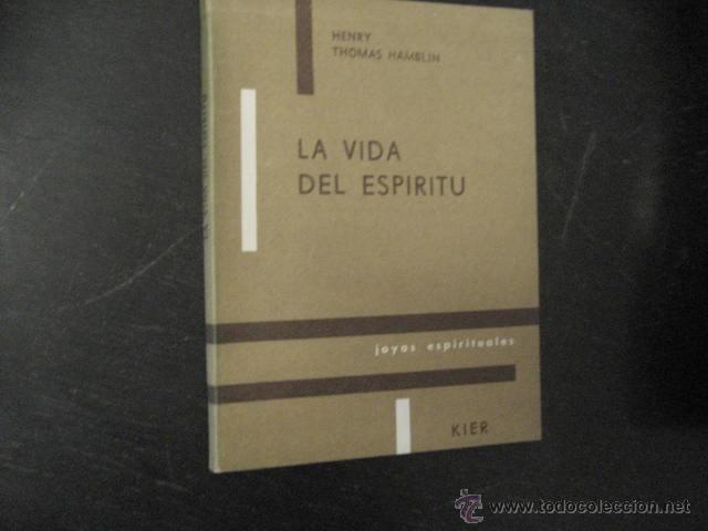 Libros de segunda mano: LA VIDA DEL ESPIRITU, THOMAS HAMBLIN, JOYAS ESPIRITUALES, - Foto 1